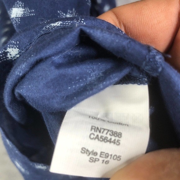 Madewell x Daryl K Button Up Shirt XS Lightweight Casual All Over Print E9105 - Picture 6 of 9